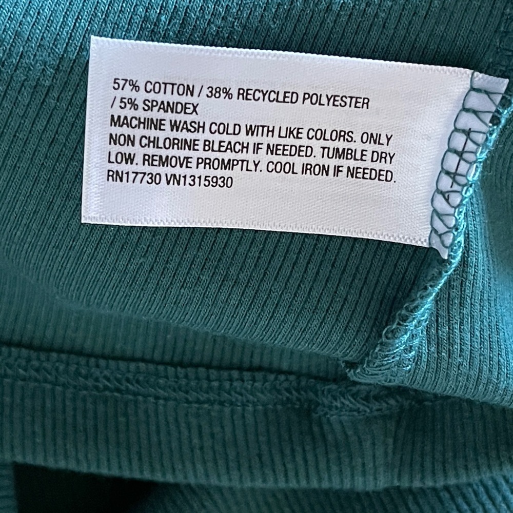 Wild Fable Green Off Shoulder Bodycon Dress Long Sleeve Mini Y2K Date Night XXS - Picture 6 of 6